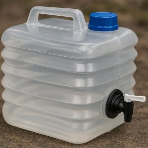 Heavy Duty Collapsible Water Jug with Spigot for Camping Sports