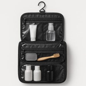 Hanging Travel Toiletry Bag with Multiple Compartments Waterproof