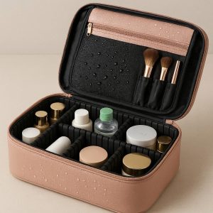 Large Capacity Waterproof Cosmetic Makeup Bag Travel Organizer